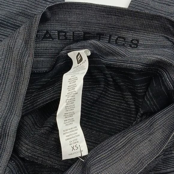Fabletics Leggings Gray Compression Stretch Pull On Womens Size XS - Picture 4 of 5